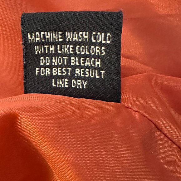 Ambition Rust-Colored Short Trench Coat Size L - Picture 9 of 9